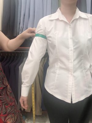 Cách lấy số đo bắp tay may vest nữ