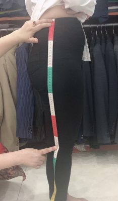 Cách lấy số đo hạ gối may quần vest nữ